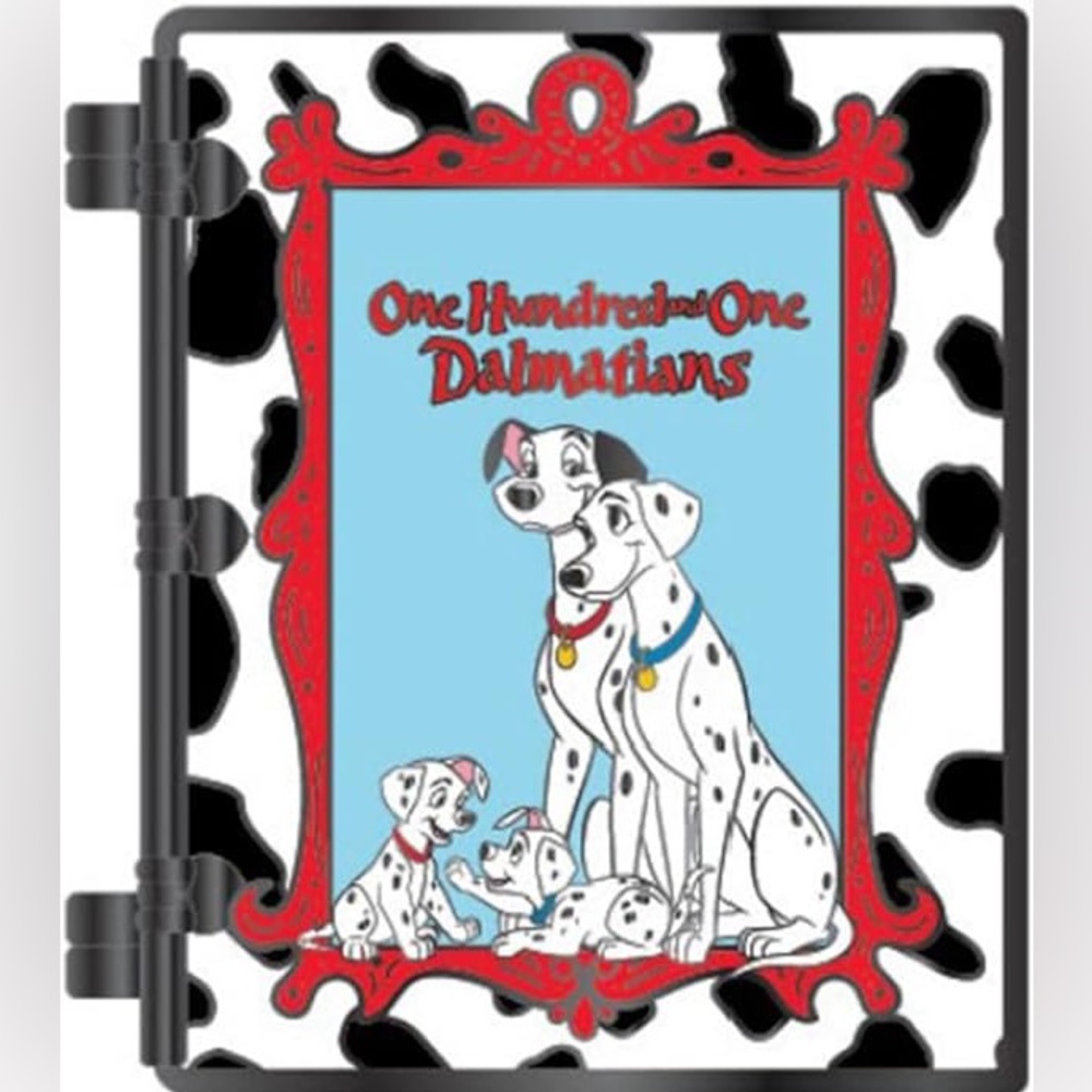Disney 101 Dalmatian Book 3" Collector Box Pin